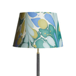 Image showing the Straight empire Shade, 30cm, green and blue roya product.