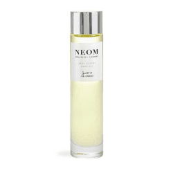 Image showing the Scent to De-Stress Real Luxury Vitamin Body Oil, 100ml, White/Purple/Silver product.