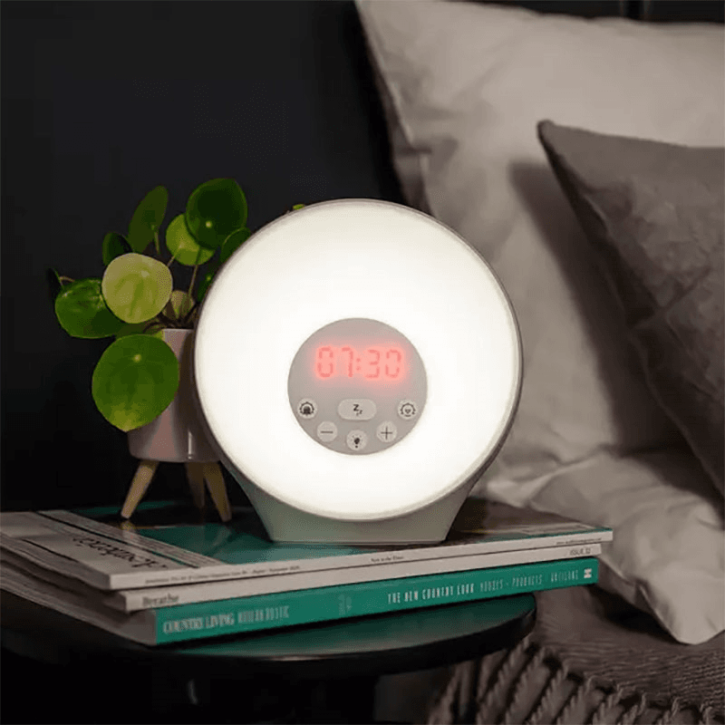 Sunrise Alarm Clock, White