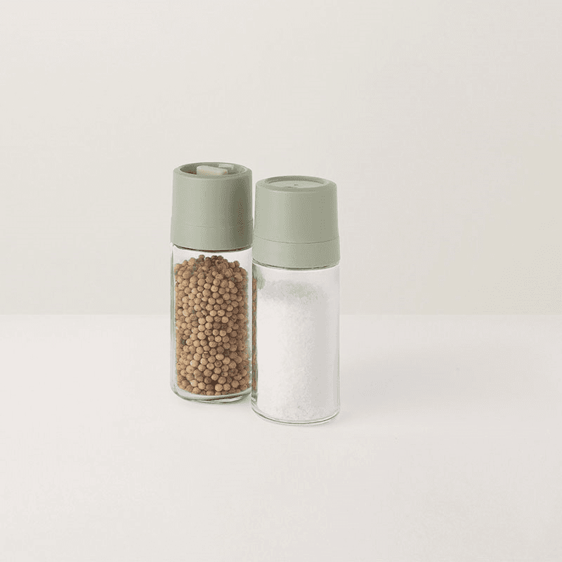 Leo Balance 2 Piece Grinder & Shaker Set, Mint