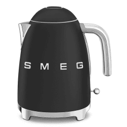 Image showing the Retro Style Kettle, 1.7L, Matte Black product.