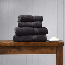 Image showing the Supreme Hygro Guest towel, 40 x 76cm, Graphite product.