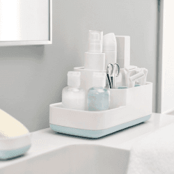 Image showing the Easy-Store Bathroom caddy, White / Caddy product.