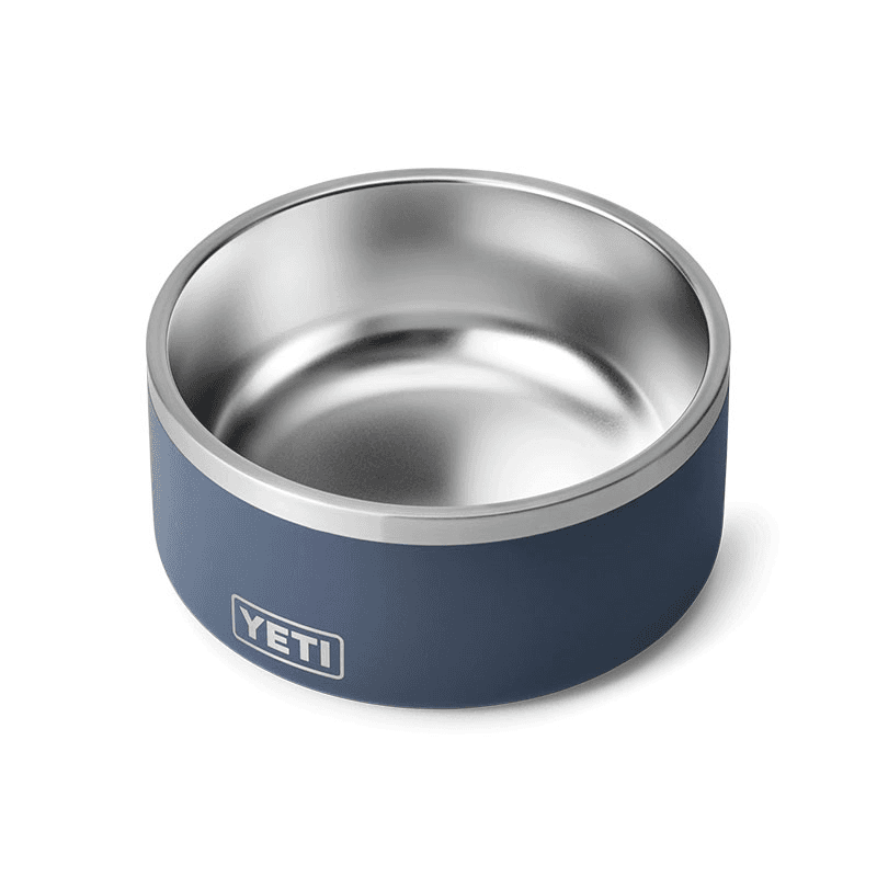 Boomer 8 Dog Bowl, Navy