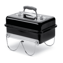 Image showing the Go-Anywhere Portable charcoal barbecue, 44 x 42 x 27cm, Black product.