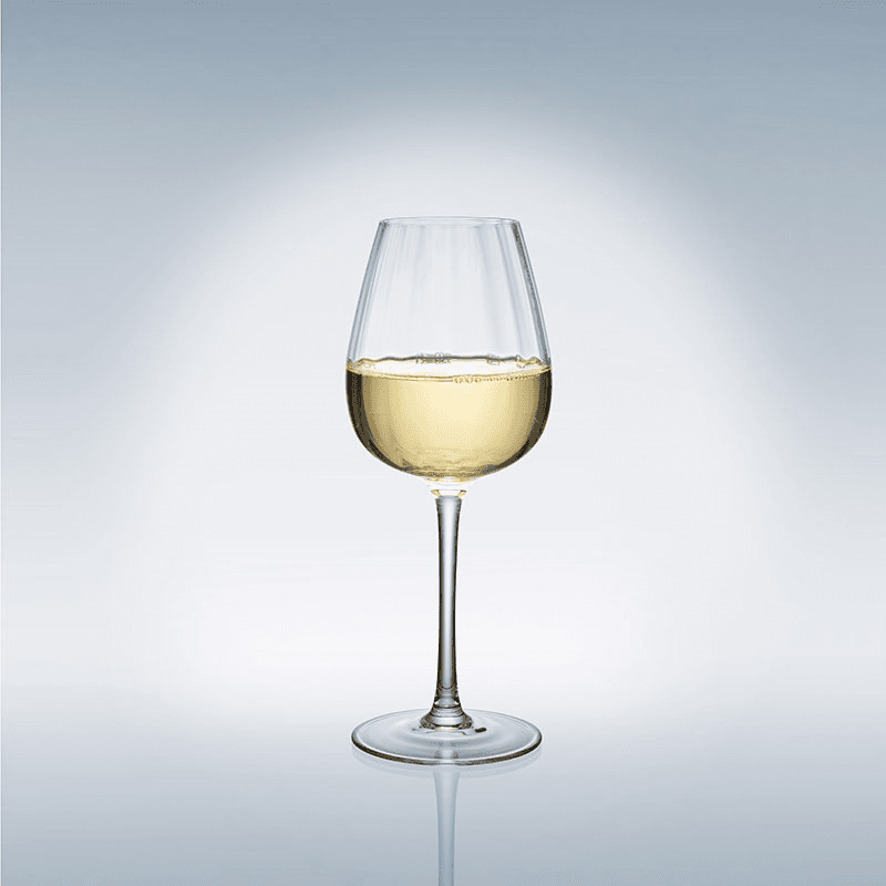 Rose Garden Red Wine Goblet Set of 4, 200ml, Clear