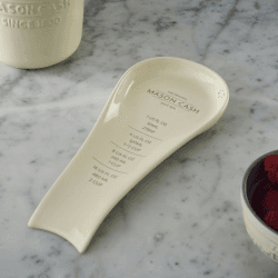 Image showing the Innovative Kitchen Spoon rest, W11 x L25cm, Cream product.