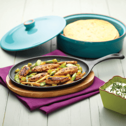 Image showing the Mexican cast iron fajita sizzler product.