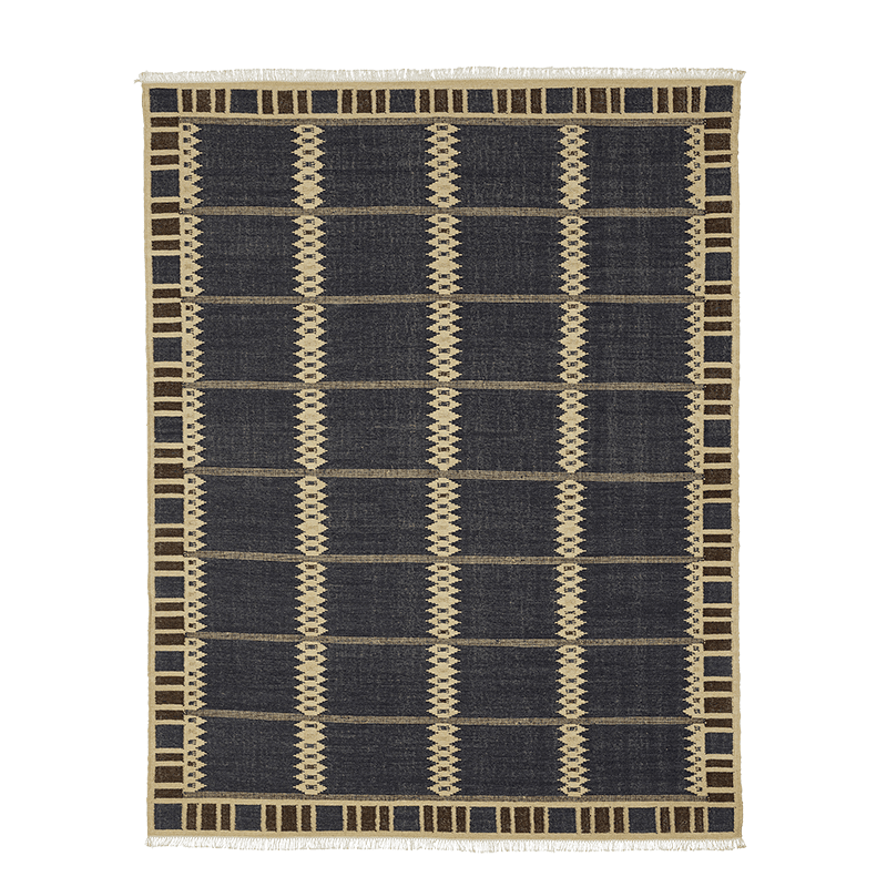 Alarik Rug, 244 x 305cm, Indigo