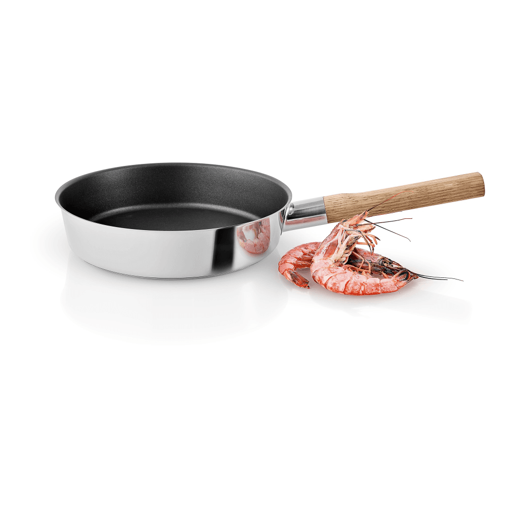 Nordic kitchen Frying pan, Dia24cm, Stainless Steel