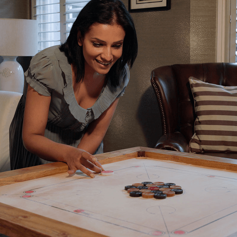 Tournament Carrom Board Set