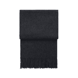 Image showing the Classic Plaid Throw, H200cm x W130cm, Dark Grey product.