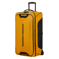 Image showing the Ecodiver Duffle with Wheels, H79 x L44 x W31cm, Yellow product.