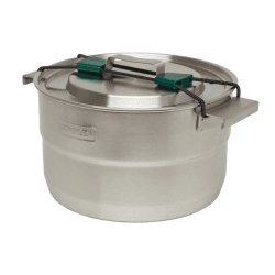 Image showing the Cook & Brew Full Kitchen Base Camp Cook Set, 3.5L, Stainless Steel product.