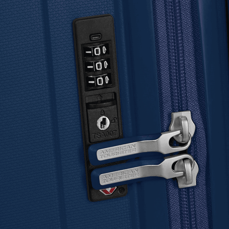 Rejoy Cabin Suitcase, H55 x L40 x W20cm, Navy Blue