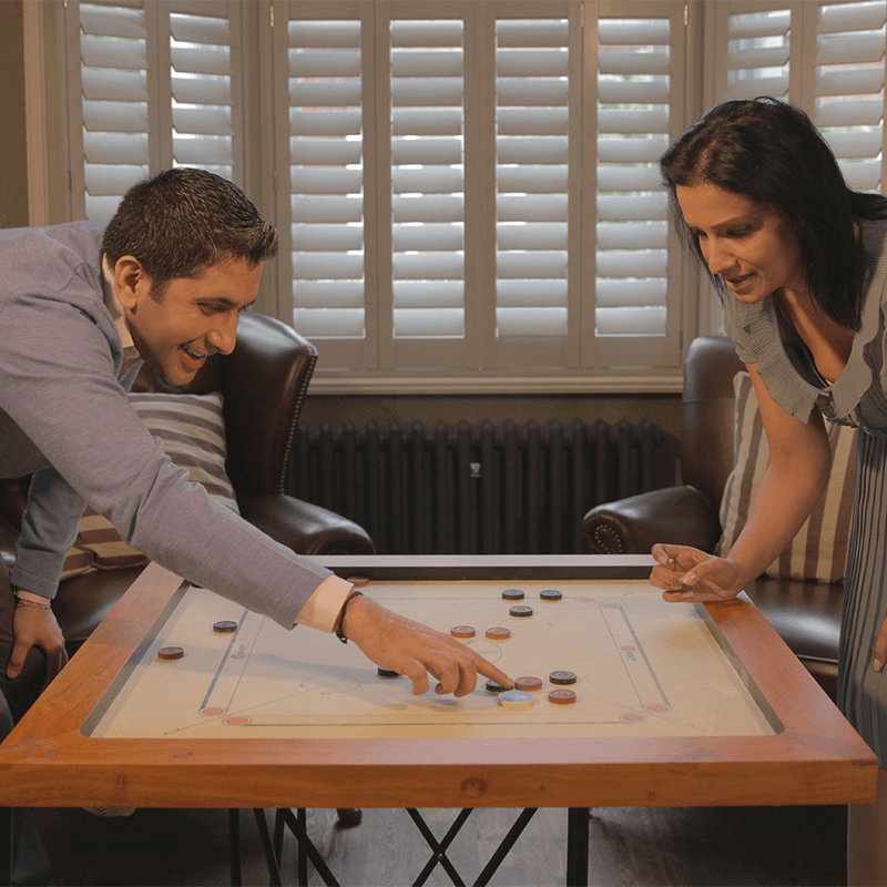 Championship Carrom Board Set