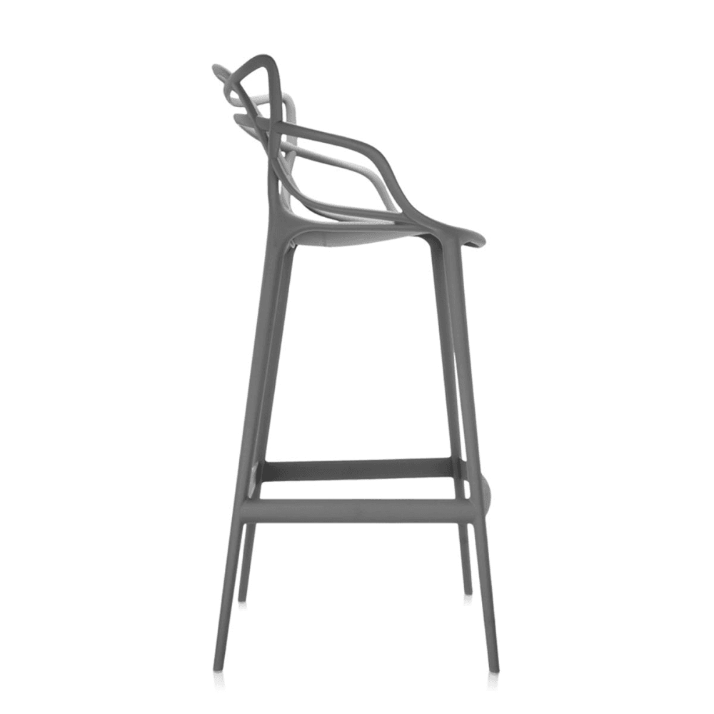 Masters Barstool, H109 X W49 X D75cm, Grey