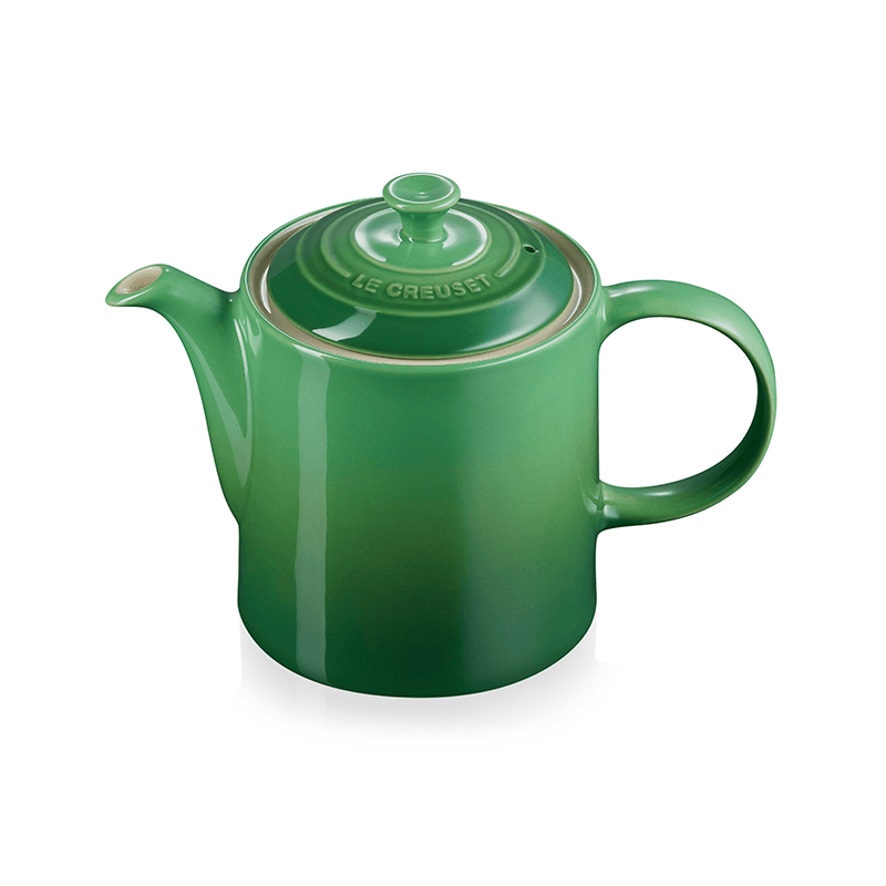 Stoneware Grand Teapot, 1.3L, Bamboo Green