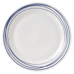 Image showing the Pacific - Lines Dinner plate, 28cm, Blue product.