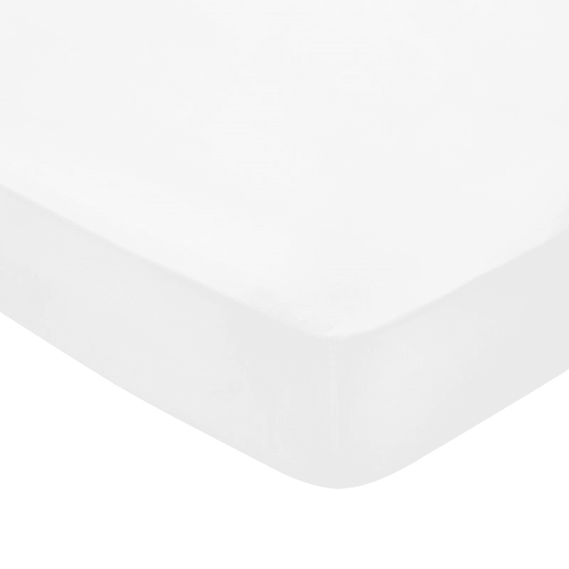 Bob Fitted Sheet, Double, White