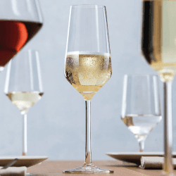 Image showing the Pure Pair of champagne flutes, 21cl product.