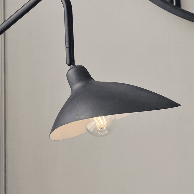 Toulon Floor Lamp, H150cm, Black
