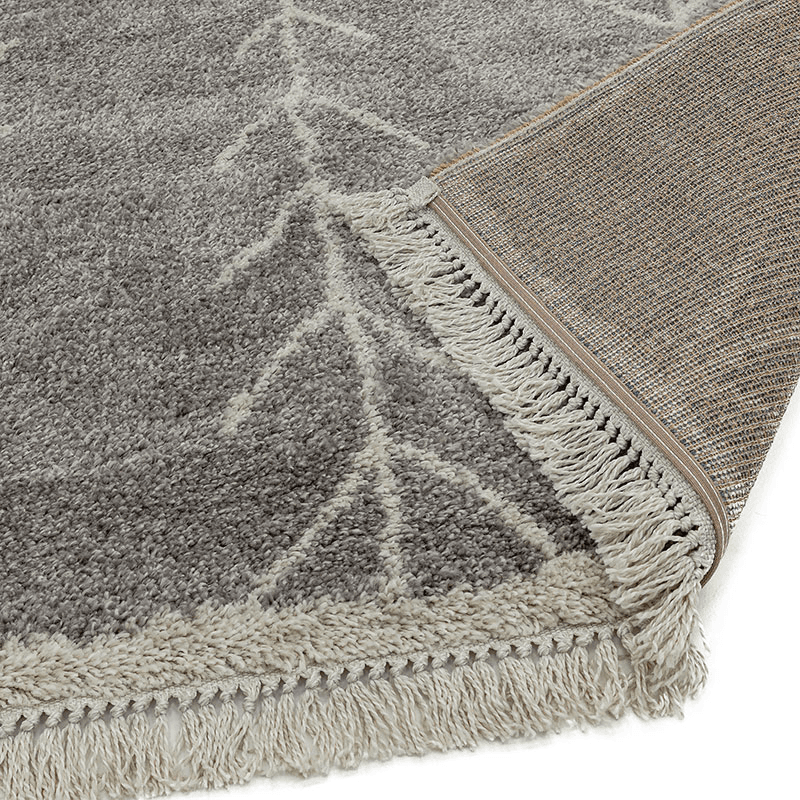 Rocco berber style rug, 120 x 170cm, Grey & Cream