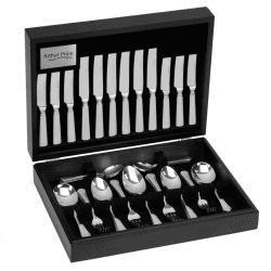 Image showing the Grecian- Everyday Classics 58 piece canteen set, Stainless Steel product.