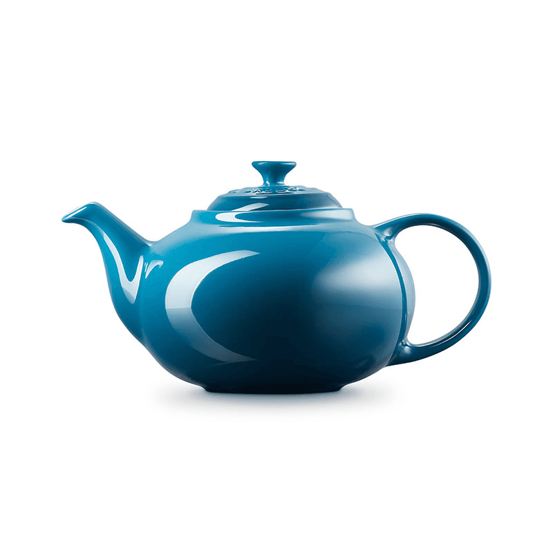 Stoneware Grand teapot, 1.3L, Deep Teal