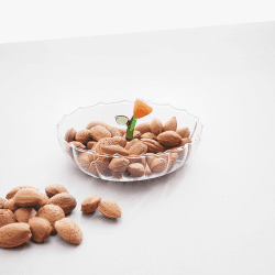 Image showing the Botanica Flower Saucer, H7 x D16cm, Amber product.