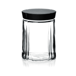 Image showing the Grand Cru Storage Jar, 750ml, Black product.