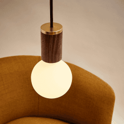 Image showing the Sphere Large sphere LED G100 bulb, L14 x W10cm, Clear product.