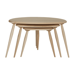 Image showing the Originals Nest of tables, H40 x W65 x D51cm, Natural product.