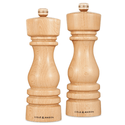 Image showing the London Salt & Pepper Mills, 180mm, Natural Beech product.