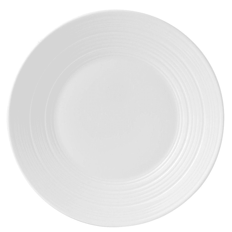 Strata Salad plate, 23cm, white
