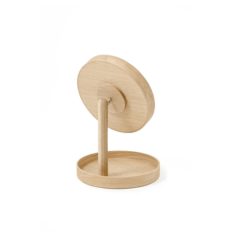 Look Magnify Mirror, Oak