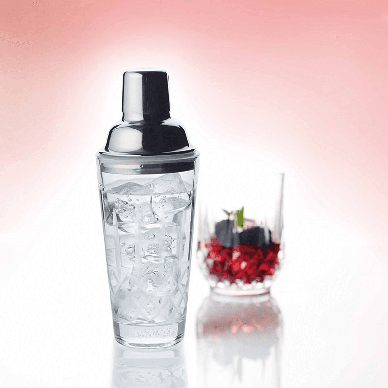 BarCraft Cocktail shaker, 35cl, Glass