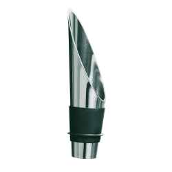 Image showing the Wine Pourer, Black/Steel product.
