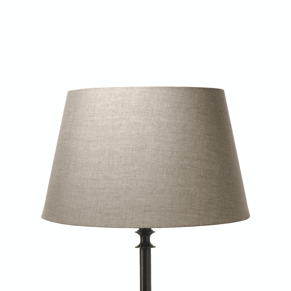 Drum Linen shade, D45cm, Natural