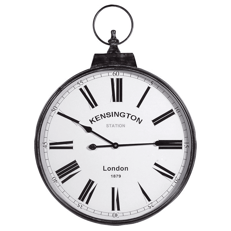 Kensington Station Wall clock, 60 x 81cm