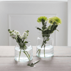 Image showing the Broadwell Vase, H25cm, Clear product.