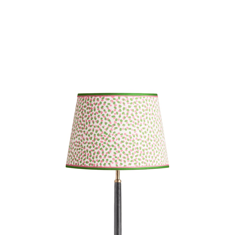 Empire Straight Shade Polka Dot Paper By GP & J Baker, 30cm, Pink/Green