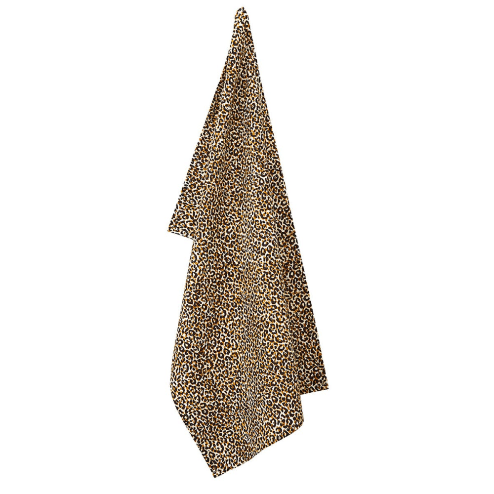 Tea Towel, Leopard, Brown