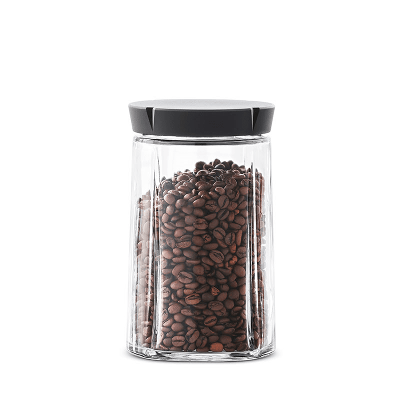 Grand Cru Storage Jar, 1L, Black
