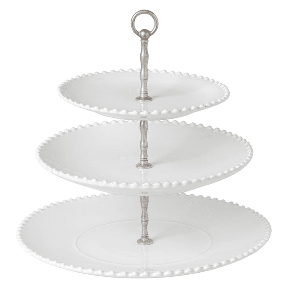 Pearl Centrepiece, 33cm, white