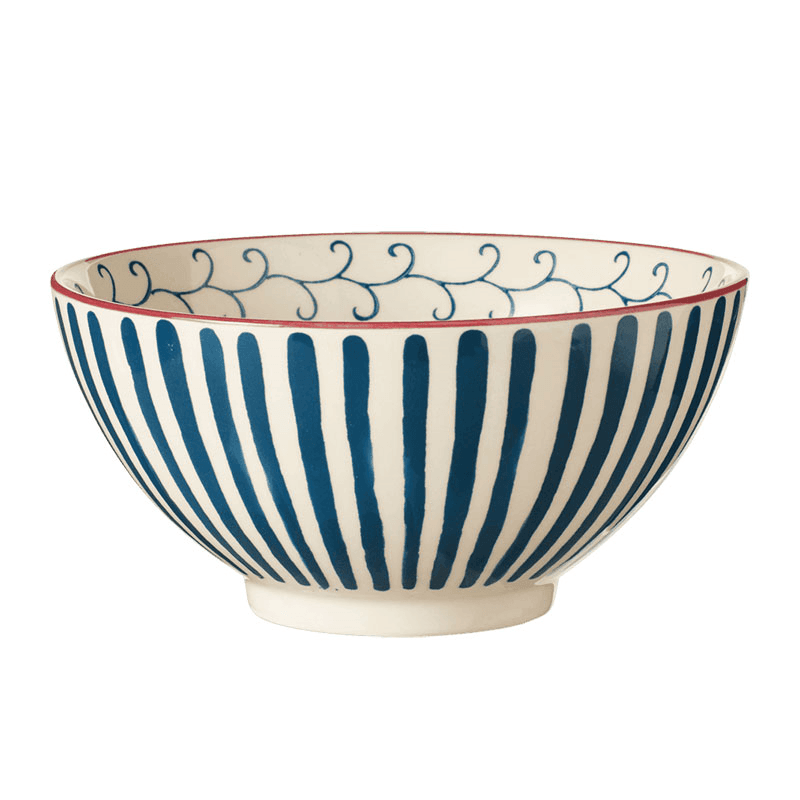 Kintaro Set of 4 Bowls, D16cm, Indigo