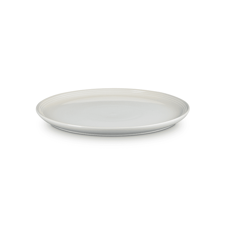 Stoneware Coupe Dinner Plate, 27cm, Meringue