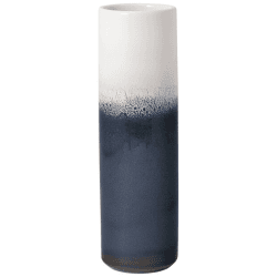 Image showing the Lave Home Large Cylinder Vase, H25cm, Blue product.