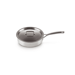 Image showing the Classic 3-ply Saute Pan, 24cm, Stainless Steel product.