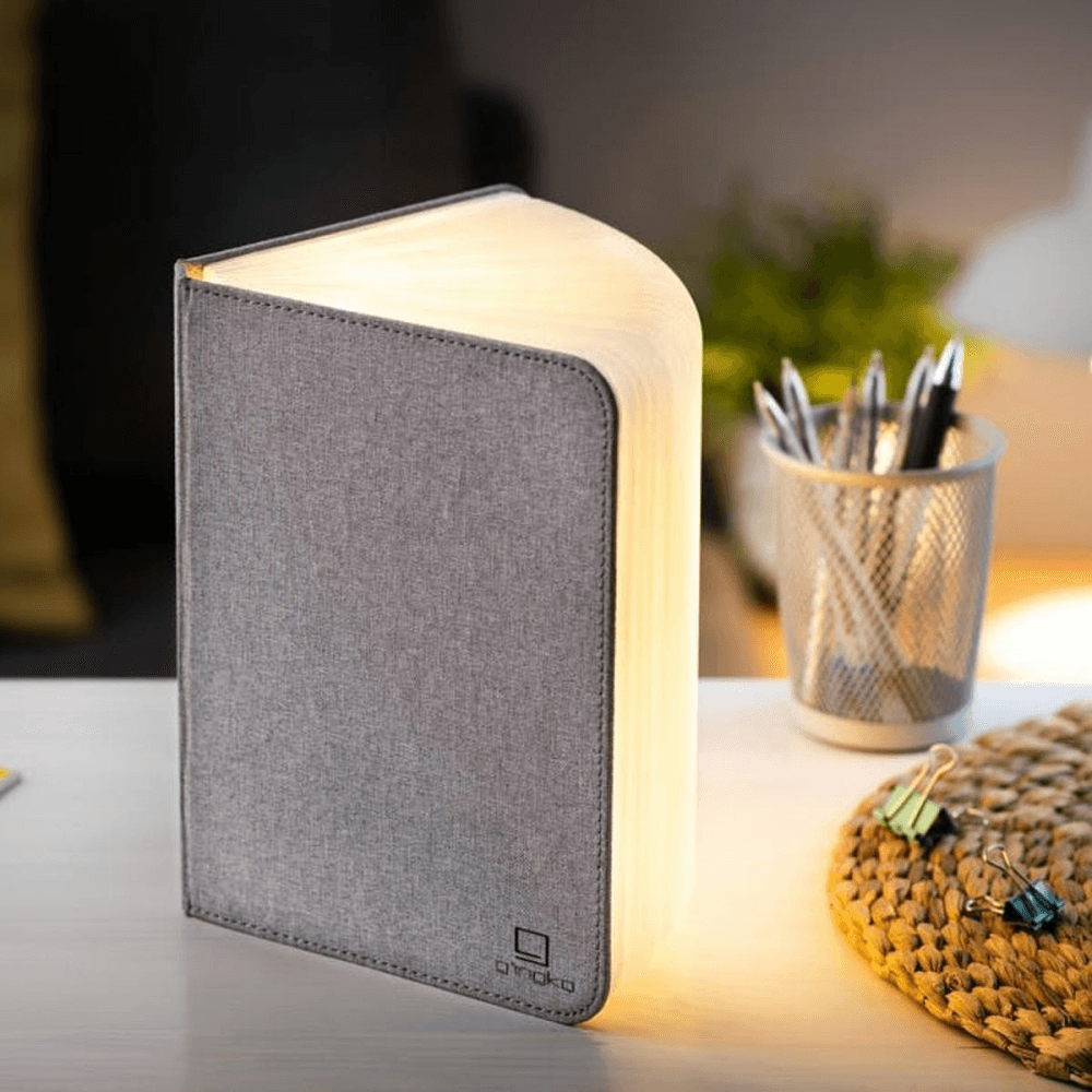 Linen Book Light, Large, Urban Grey